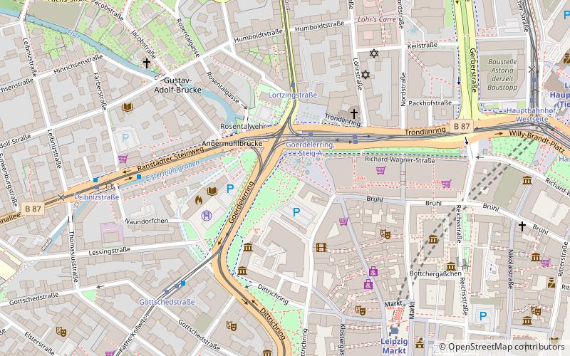 Hahnemann-Denkmal location map