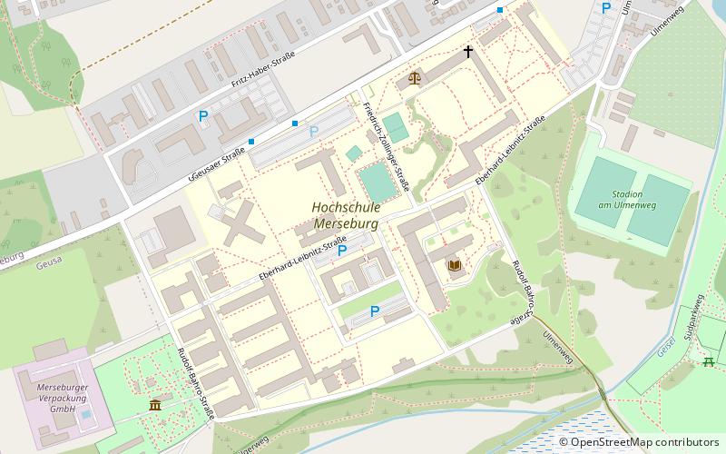 Hochschule Merseburg location map