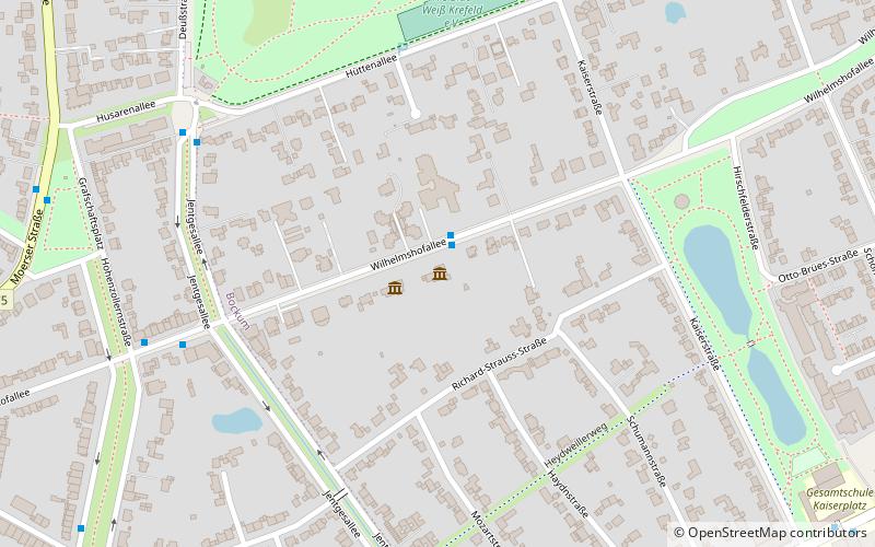 Haus Lange et Haus Esters location map