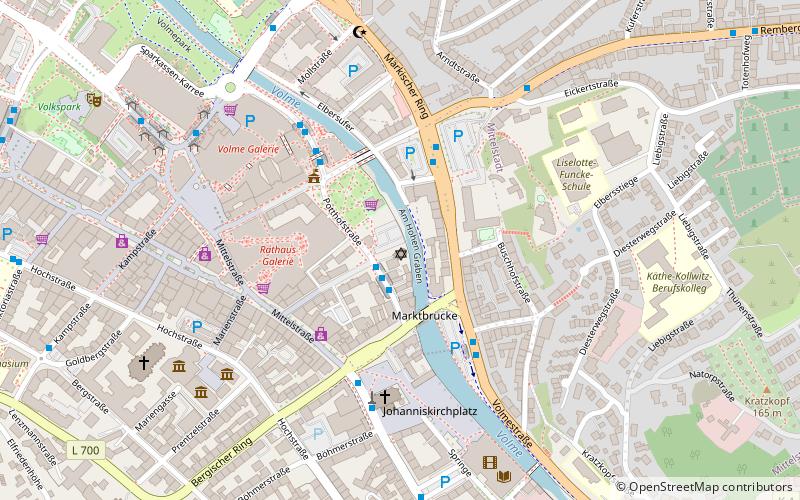 Synagoge Hagen location map