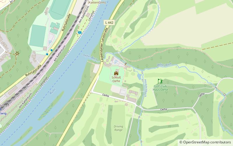 Schloss Oefte location map