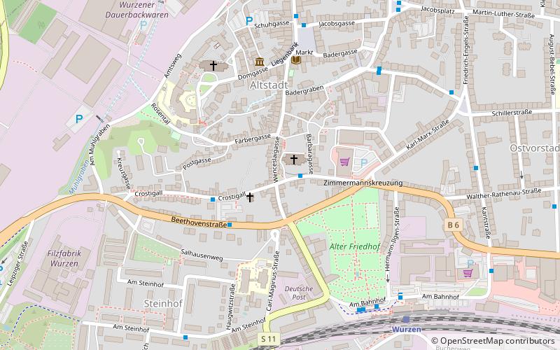 Kursächsische Postmeilensäule location map