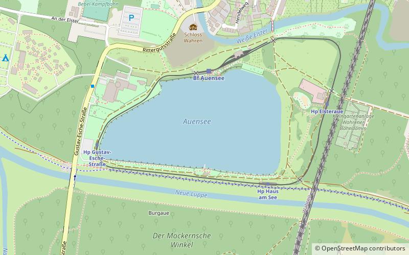 Parkeisenbahn am Auensee location map