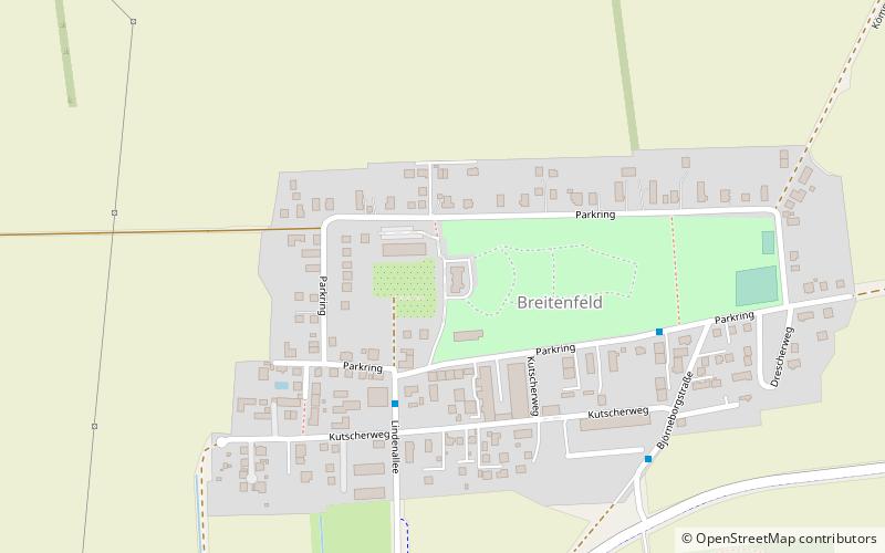 Breitenfeld location map