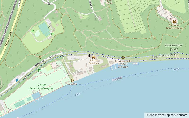 Schloss Baldeney location map