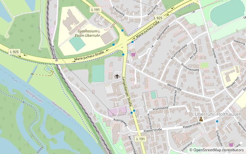Stephanuskirche location map