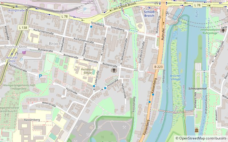 Wilhelminenkirche location map