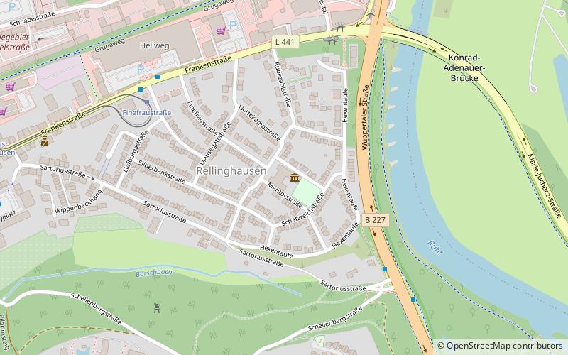 Kunsthaus Essen location map