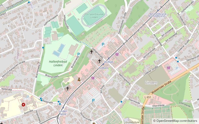 Christuskirche Linden location map