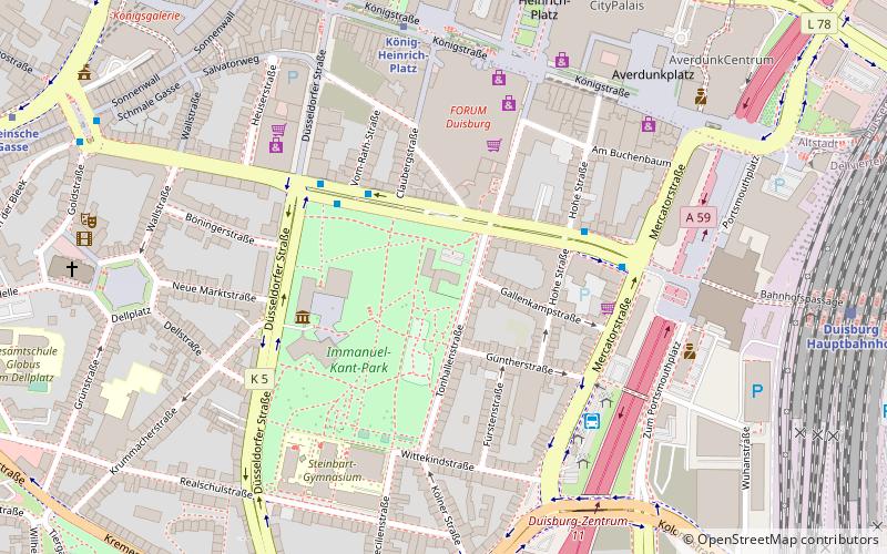 Cubus Kunsthalle location map