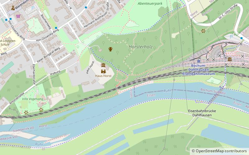 Ruhrkämpferehrenmal location map