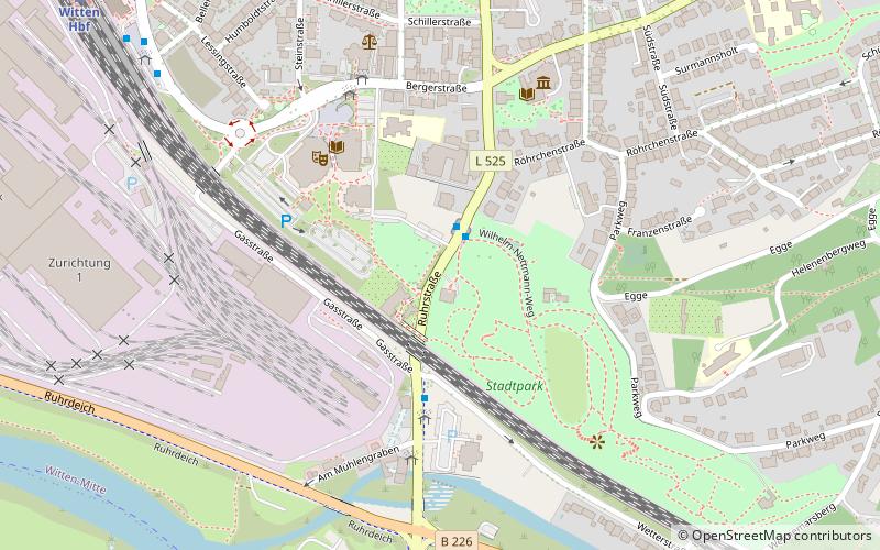 Ruhrstraße location map