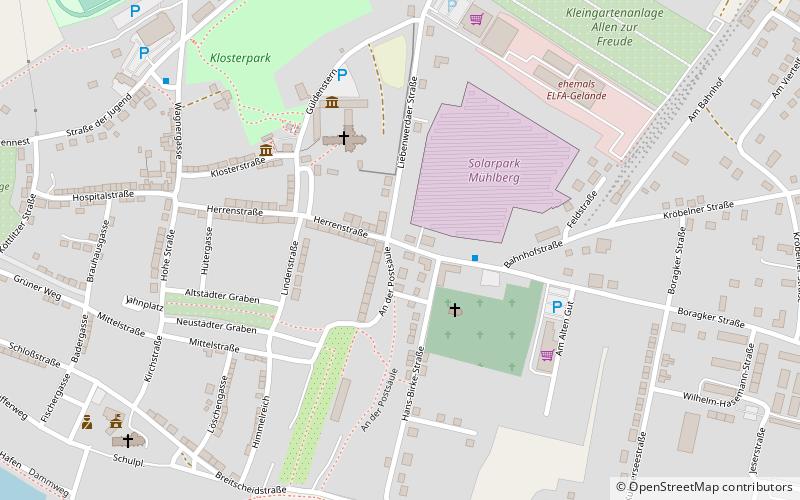 Kursächsische Postmeilensäule location map