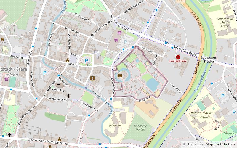 Schloss Hoyerswerda location map