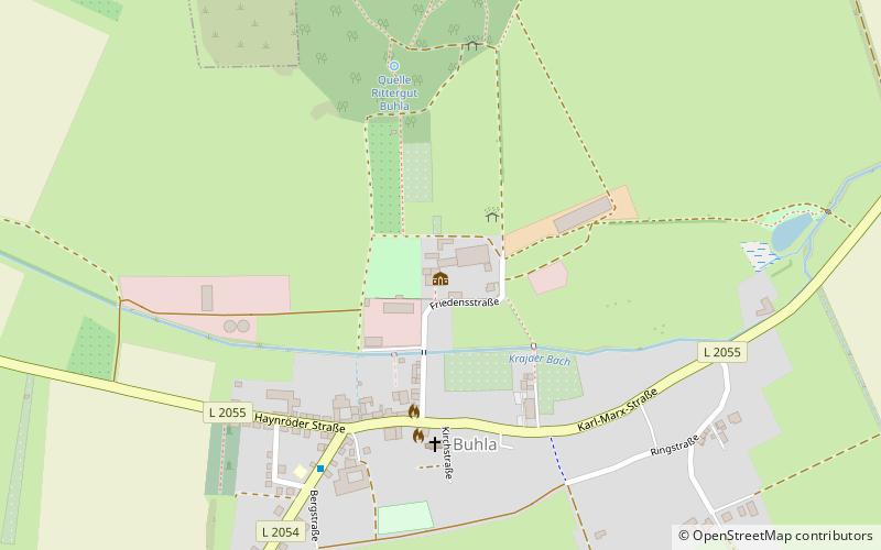 Schloss Buhla location map