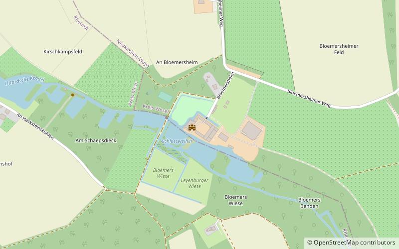 Schloss Bloemersheim location map