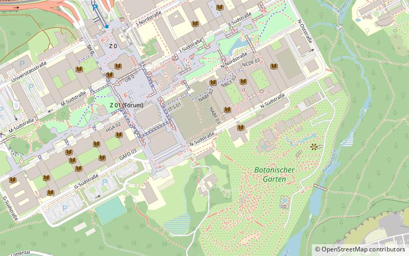 Ruhr University Bochum location map