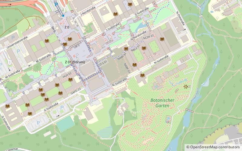 Universidad del Ruhr de Bochum location map