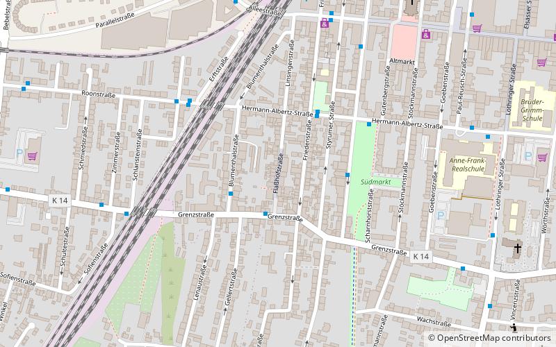 Flaßhofstraße location map