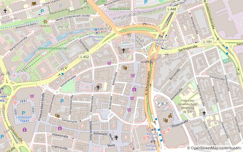 City Messe-Halle location map