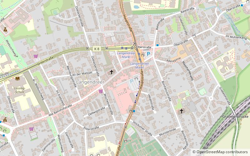 Langendreer location map
