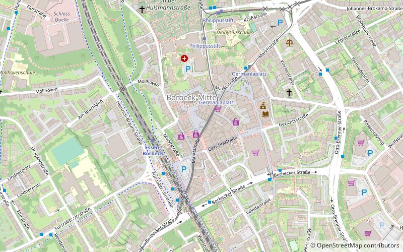 Borbeck-Mitte location map