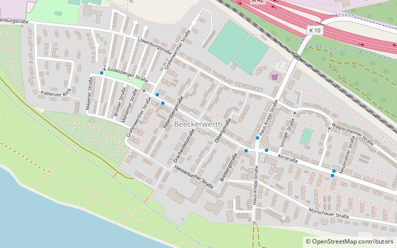 Beeckerwerth location map