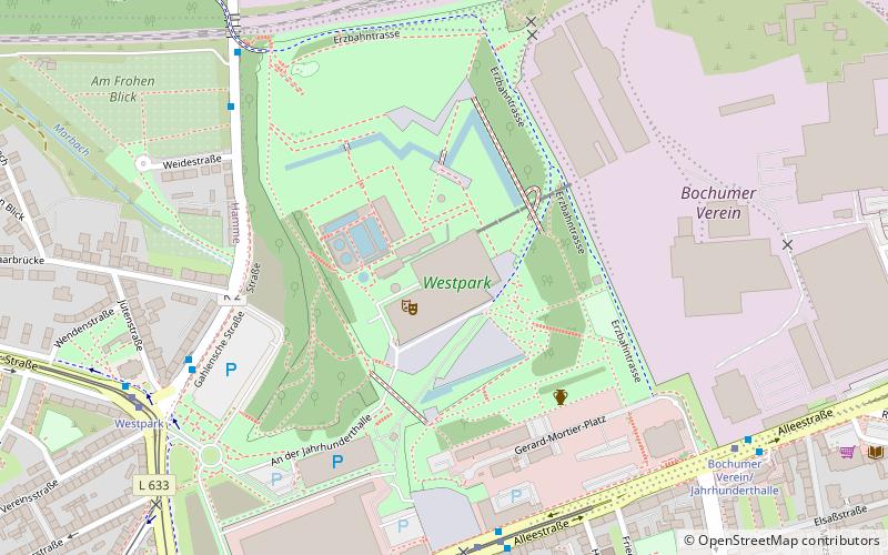 westpark bochum location map