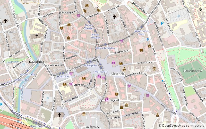 Händel-Haus location map