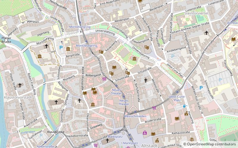 Kulturinsel Halle location map