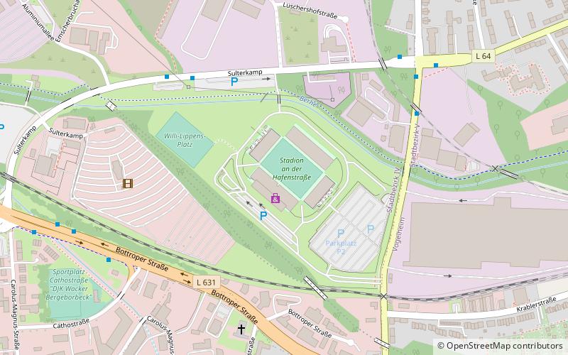 Stadion Essen location map