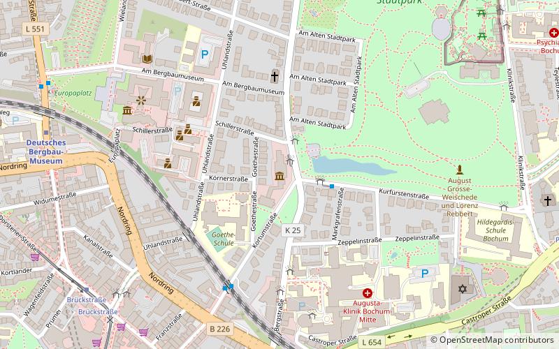 Kunstmuseum Bochum location map