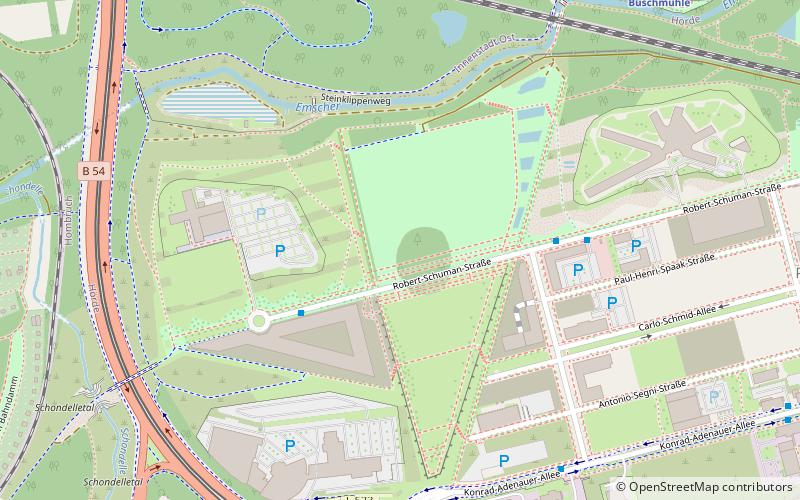 phoenix park dortmund location map