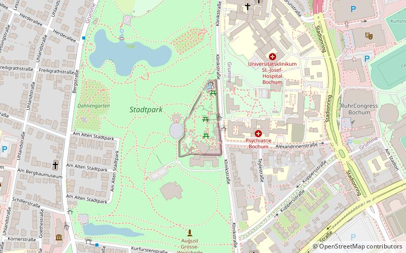 Zoo Bochum location map