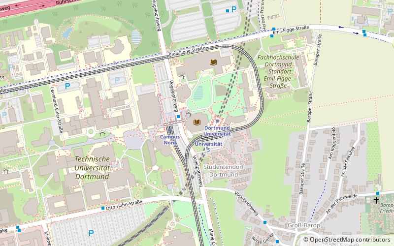 Universitätsbibliothek location map
