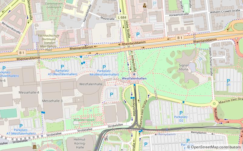 Steinerner Turm location map