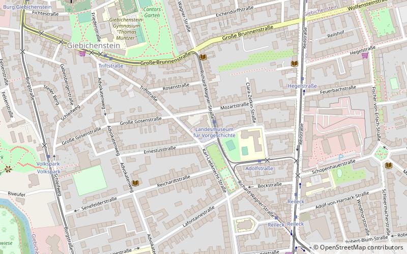 Landesmuseum für Vorgeschichte location map
