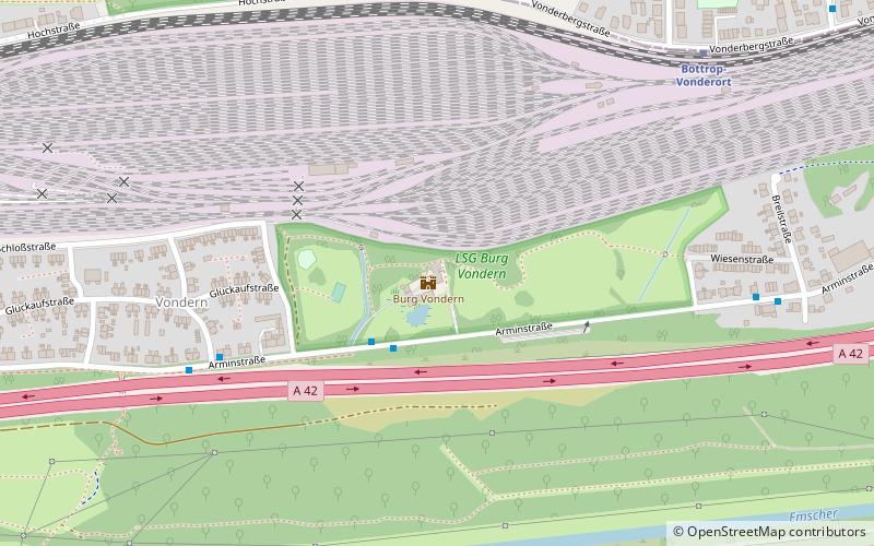 Herrenhaus location map