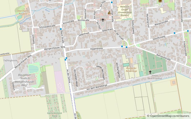 rosdorf gotinga location map