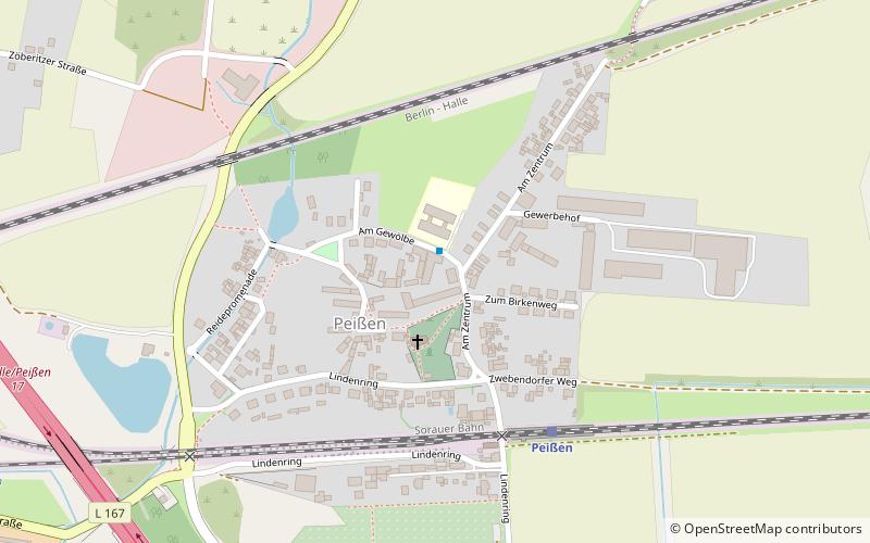 peissen halle sur saale location map