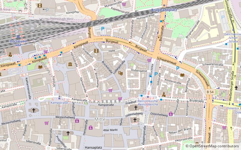 Konzerthaus Dortmund location map