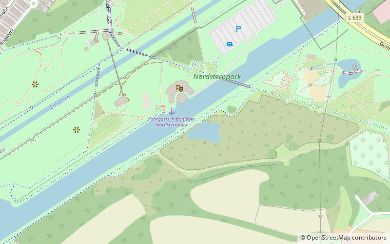 Nordsternpark location map