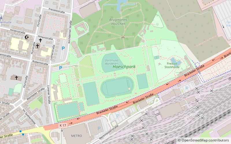 Hoeschpark location map