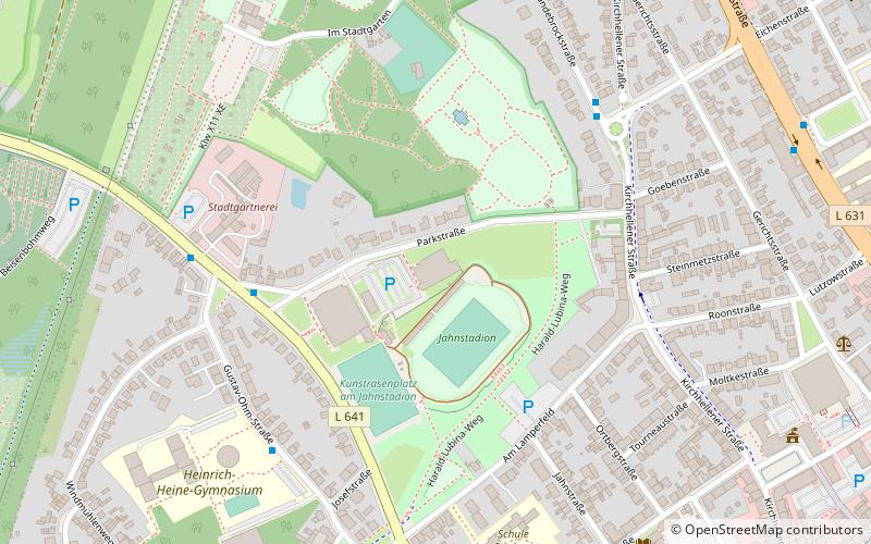 hallenbad im sportpark location map