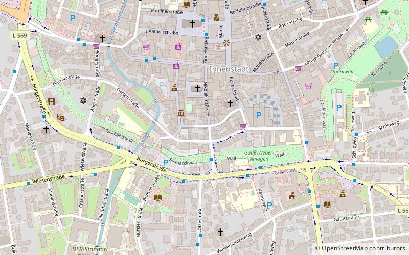 Mauerturm location map