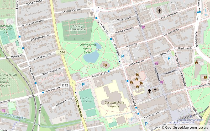 Mondpalast location map