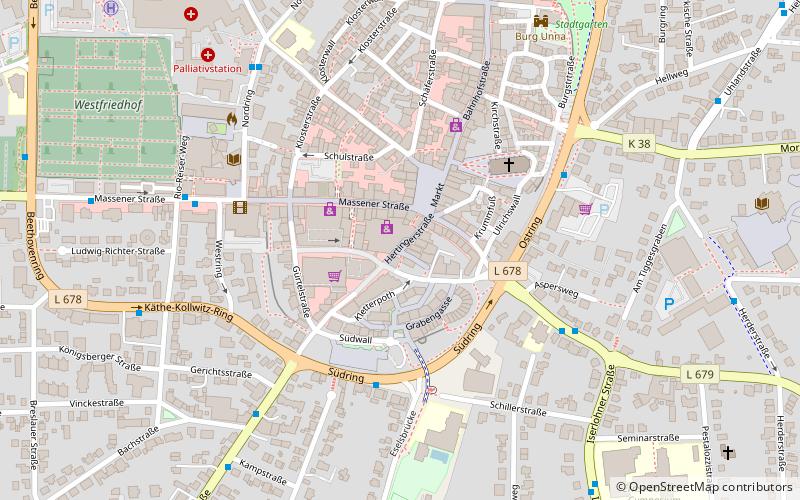 Kastanienbrunnen location map