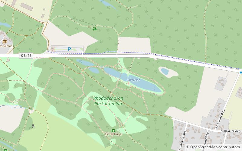 Rakotzbrücke location map