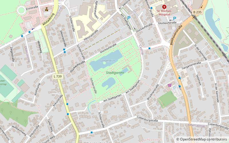 stadtgarten castrop rauxel location map