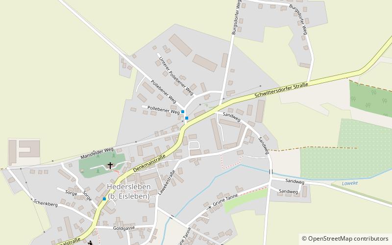 hedersleben location map